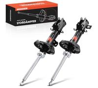 Frankberg 2x Ammortizzatori a gas Anteriore Compatibile con Doblo MPV 263 Doblo Cargo 263 Doblo Pianale/Telaio 263 Replace# 51819143