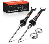 Frankberg 2x Ammortizzatori per sospensioni Ammortizzatori per telaio Anteriore sinistro destro 615mm Pressione del gas Compatibile con W211 T-Model S211 Replace# 316950,312562