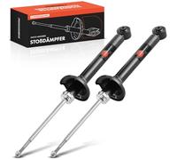 Frankberg 2x Ammortizzatori per sospensioni Ammortizzatori per telaio Posteriore sinistro destro 596mm Pressione del gas Compatibile con Demio DW 1.3 16V 1.5 16V 1.3i 16V 2000-2003 DC2028700, 341323