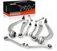 Frankberg 2x Asta di accoppiamento + 8x Braccio di controllo Anteriore sinistro Destro Compatibile con A4 Avant 8K5 Q5 8RB A4 8K2 A4 Allroad 8KH A5 Sportback 8TA A5 8T3 A5 Cabriolet 8F7 8K0411317D