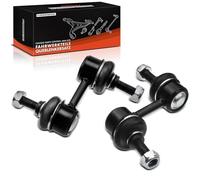 Frankberg 2x Asta di accoppiamento Posteriore Sinistra Destra Compatibile con 5er E39 2.0L-5.0L 1995-2003 5er Touring E39 2.0L-4.4L 1997-2004 Sostituzione # 33551095532