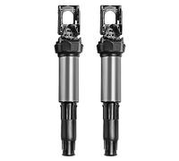 Frankberg 2x Bobine di accensione Compatibile con Serie 3 Compact E46 1.8L X1 E84 2.0L M.i.n.i R56 1.6L Serie 1 E81 1.6L M.i.n.i Cabriolet R57 1.6L Replace# 12131712219