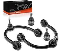 Frankberg 2x Braccio di controllo + 2x Giunto sferico inferiore anteriore Compatibile con Commander XH XK Grand Cherokee III WH WK Replace# 5135651AB