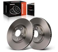 Frankberg 2x Bremsscheiben Vorne Kompatibel mit Tucson TL TLE Sportage QL QLE Xceed CD Cee'D Sportswagon JD i40 CW VF Replace# 517122T100