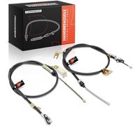 Frankberg 2x Cavi del Freno di Stazionamento Posteriore Compatibile con C1 PM PN 2005-2014 107 PM PN 2005-2014 Aygo B1 2005-2014 Aygo Furgone/Compatto B1 2005-2014 Replace# 46420-0H010