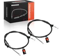 Frankberg 2x Cavi del Freno di Stazionamento Posteriore sinistro destro Compatibile con Idea 350 1.2L 1.4L 2003-2016 Musa 350 1.4L 2004-2012 Ypsilon 843 1.2L 2003-2011 Replace# 51731443