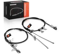 Frankberg 2x Corde del freno a mano Posteriore Sinistra Destra Compatibile con F7 J2 1.3L 1.5L 2005-2024 Replace# 46420-B4010