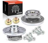 Frankberg 2x Cuscinetti ruota Anteriore sinistra destra Ruota flangiata diametro 137 Con Anello magnetico ABS Compatibile con M.i.n.i Cabriolet R52 M.i.n.i R50 R53 31226756889 31226776162