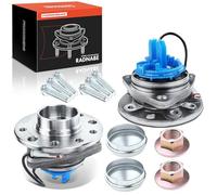 Frankberg 2x Cuscinetti ruota Anteriore sinistra destra Ruota flangiata diametro 137 Con Sensore Velocità Ruota Compatibile con Astra H CaR.A.Van A04 Zafira/Zafira Family B 93188477