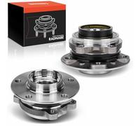 Frankberg 2x Cuscinetti ruota Asse Anteriore Ruota flangiata diametro 145 Con Anello magnetico ABS Compatibile con X3 F25 Serie 5 Touring F11 X4 F26 Serie 5 F10 Serie 5 Gran Turismo F07 WH64963K