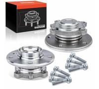 Frankberg 2x Cuscinetti ruota Asse Anteriore Ruota flangiata diametro 147 Con Anello magnetico ABS Compatibile con Serie 1 E81 E82 E87 E88 X1 E84 Serie 3 Z4 R.o.a.d.s.t.e.r 513254, 31216765157