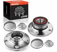 Frankberg 2x Cuscinetti ruota Asse Posteriore Ruota flangiata diametro 120 Con Anello magnetico ABS Compatibile con Polo 6C1 6R1 Fabia II 542 Polo 9A 9N Ibiza IV 6J5 6P1 6Q0598611