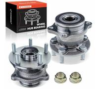 Frankberg 2x Cuscinetti ruota Asse Posteriore Ruota flangiata diametro 123,9 Con Anello magnetico ABS Compatibile con Forester SH Forester SG Impreza Compatta G3 GH GR 28473FG000