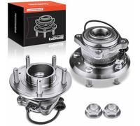 Frankberg 2x Cuscinetti ruota Posteriore sinistra destra Ruota flangiata diametro 151 Con Sensore Velocità Ruota Compatibile con Antara L07 Captiva C100 C140 512358