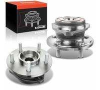 Frankberg 2x Cuscinetti ruota Set di cuscinetti ruota Anteriore Ruota flangiata diametro 153,5 Compatibile con Wrangler II TJ Grand Cherokee I ZG ZJ Cherokee XJ Wrangler I SJ YJ Replace# 53007449AB