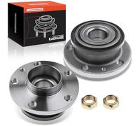 Frankberg 2x Cuscinetti ruota Set di cuscinetti ruota Posteriore Ruota flangiata diametro 116,5 Con Anello magnetico ABS Compatibile con 147 937 GT 937 156 Sportwagon 932 156 932 Replace# 5.1757885E7