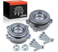 Frankberg 2x Cuscinetti ruota Set di cuscinetti ruota Posteriore sinistra destra Compatibile con GLK-Class X204 Classe E T-Model S212 Classe E W212 Classe S V221 W221 CLS C218 Replace# 2119810227