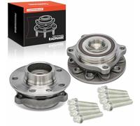 Frankberg 2x Cuscinetti ruota Set di cuscinetti ruota Posteriore sinistra destra Ruota flangiata diametro 135 Con Anello magnetico ABS Compatibile con 159 939 159 Spider 939 Replace# 50707556