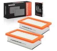 Frankberg 2x Filtri aria Cartucci filtrante Compatibile con Clio V B7 1.0L C.a.p.t.u.r II HF 1.3L Micra V K14 0.9L Micra V K14 1.0L Juke F16 1.0L Replace# C24057