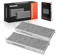 Frankberg 2x Filtro Aria Cabina Filtro Abitacolo Compatibile con 3008 SUV M4 MC MJ MR Berlingo EC ER Berlingo Multispace B9 Spacetourer Bus V 5008 II M4 MC MJ MR Replace# CUK3039-2