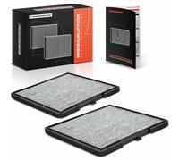 Frankberg 2x Filtro Aria Cabina Filtro Abitacolo Compatibile con i10 BA IA i10 PA Picanto TA i10 Berlina EON Replace# CU1910