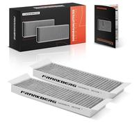 Frankberg 2x Filtro interno Filtro polline Filtro antiparticolato Compatibile con i20 PB PBT 1.2L 1.4L 1.6L Benzina 2008-2015 i20 PB PBT 1.1L 1.4L 1.6L Diesel 2008-2015 Replace# 97133-4P000