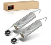 Frankberg 2x Molle a Gas Zugfedel Fedeldämpfer Portellone posteriore Compatibile con Serie 5 E60 520 525 530 535 540 545 550 M5 Limousine 2003-2010 Replace# 51247141490