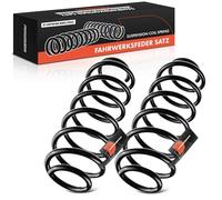 Frankberg 2x Molla di sospensione Posteriore adatto per Fiesta VI CB1 CCN 1.25L 1.4L 1.6L berlina 2008-2012 Sostituisci# 1547329