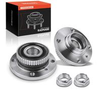 Frankberg 2x Mozzo Ruota Cuscinetto Anteriore per BMW E30 316i ABS 4 Fori