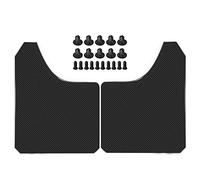 2X paraspruzzi universale nero per auto Station Wagon Sedan SUV Hatchback Convertible Coupe MPV Pickup Truck Tutti i corpi 390mm * 298mm