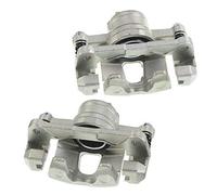 Frankberg 2x Pinza Freno Pinza del Freno Anteriore Sinistra Destra Con Staffe (Distanza di Fori delle Staffe 140mm) Compatibile con Matiz M200 M250 Matiz M100 M150 Spark Replace# 96288627