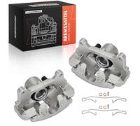 Frankberg 2x Pinze freno Anteriore sinistro destro Replace #1K0615124B | Compatibile con Audi A1 A3 TT, Seat Toledo III IV, Skoda Octavia II, VW Beetle Caddy III Golf V VI Plus Jetta III IV Passat