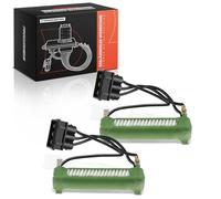 Frankberg 2x Resistore motore ventilatore resistenza riscaldante a 3 Poli | 701959263D; Compatibile con: A.l.h.a.m.b.r.a 7V8 7V9, Autobus T.r.a.n.s.p.o.r.t.e.r IV 70B 70C 7DB 7DK 70J 70K 7DC 7DJ