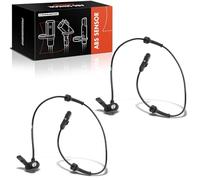 Frankberg 2x Sensore ABS a 2 Poli Posteriore Sinistra Destra Compatibile con Master III Bus JV Master III Combi FV Master III Pianale/Telaio EV HV UV Replace# 24071153413