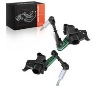 Frankberg 2x Sensore di altezza del livello del faro Compatibile con A6 Avant 4G5 4GD A6 Allroad 4GH 4GJ A6 4G2 4GC A7 Sportback 4GA 4GF A8 4H2 4H8 4HC 4HL Replace# 4H0941285G, 4H0941286G