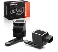 Frankberg 2x Sensore di altezza del livello del faro Compatibile con X5 E53 3.0d 3.0i 4.4i 4.8is 4.6is 2000-2006 Replace# 37146755045,37146754921