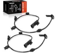 Frankberg 2x Sensore Velocità Ruota Sensore ABS 2-Poli Posteriore Sinistro Diritto Compatibile con Orlando J309 1.4L-2.0L 2011-2025 Replace# 13470645