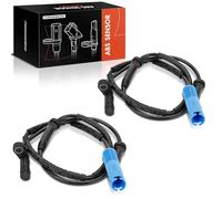 Frankberg 2x Sensori Velocità Ruota Sensore ABS 2-Poli Compatibile con M.i.n.i Cabriolet R52 M.i.n.i R50 R53 Replace# 34526756385