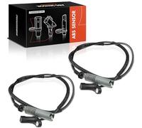 Frankberg 2x Sensori Velocità Ruota Sensore ABS 2-Poli Compatibile con Serie 1 E81 Serie 3 Touring E91 Serie 1 E87 Serie 1 Cabriolet E88 Serie 3 E90 Replace# 34526762466