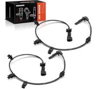 Frankberg 2x Sensori Velocità Ruota Sensore ABS 2-Poli Compatibile con Zafira Tourer C P12 Zafira MK III P12 Zafira Tourer C Van P12 Replace# 31388