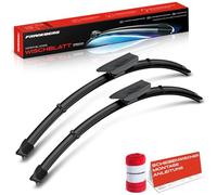 Frankberg 2x Spazzole Tergicristallo 550mm/550mm, Anteriore | Compatibile con CLE, CLE Cabriolet, GLC incluso indicatore di usura und panno per la pulizia