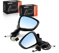 Frankberg 2x Specchietto Retrovisore Sinistra destra Ripiegamento Manuale con indicatore di direzione a 5 poli/a 5 poli+2-Poli Compatibile con C3 II SC C3 III SX C3 Furgone/Compatto SC Replace# 8154AQ