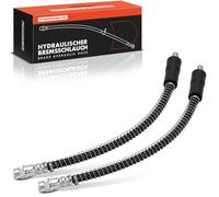 Frankberg 2x Tubo Freno Tubo Freno idraulico Anteriore 345mm Compatibile con Clio II Furgone/Compatto SB0/1/2 2000-2025 Twingo II CN0 2007-2025 Replace# 7700423975