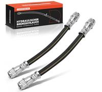 Frankberg 2x Tubo Freno Tubo Freno idraulico Posteriore 187mm Compatibile con Clio II Furgone/Compatto SB0/1/2 2000-2025 Twingo II CN0 2007-2025 Wind E4M 2010-2025 Replace# 7700416273