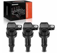 Frankberg 3x Bobine di accensione Compatibile con Picanto TA 1.0 i10 BA IA 1.0 LPG i10 BA IA 1.0 Picanto TA 1.0 LPG i10 PA 1.0 Replace# 2730104000
