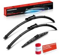 Frankberg 3x Spazzole Tergicristallo 650mm/650mm/275mm,Ant./Post.