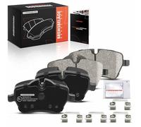 Frankberg 4 pastiglie freno freno asse anteriore compatibile con R50 R53 John Works S Works 1.6L 2003-2006 R56 S 1.6L 2006-2013 Replace# 34116778320