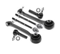 Frankberg 4 teste del tirante + 2 bracci trasversali con giunto di supporto per asse anteriore compatibile con 300 C Touring LE LX 300 C LE LX Charger 300 C LX LE Magnum Kombi Replace# EV80702