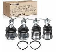 Frankberg 4 x giunto di supporto anteriore superiore inferiore compatibile con Accord VI Hatchback CH CL Accord VI Coupe CG Accord V CD CE CF Accord V Coupe CD Accord V CC CD Replace# K90336
