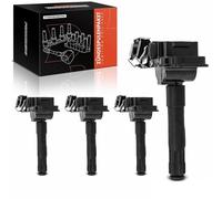 Frankberg 4x Bobine di accensione Benzina Compatibile con A3 8L1 1.8L P.a.s.s.a.t Variante 3B5 1.8L A4 Avant 8D5 1.8L A4 8D2 1.8L A6 4B2 4B4 1.8L Replace# 58905101